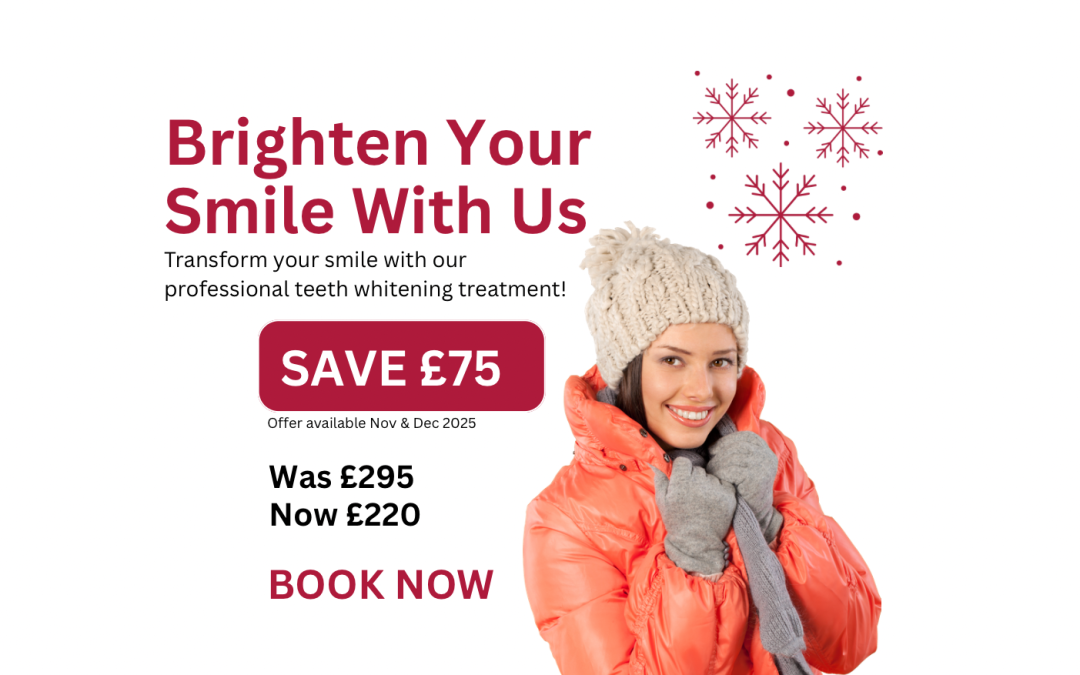 Brighten your smile with us this winter!